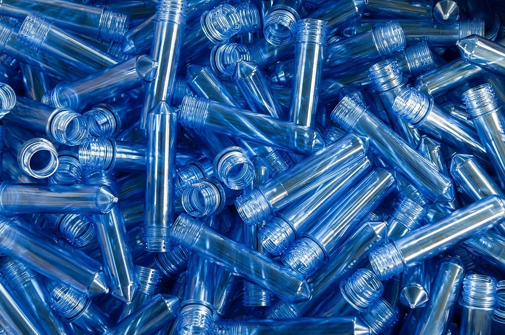 Bouteilles plastiques en vrac