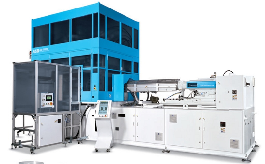 Machine d’injection soufflage ASB Nissei